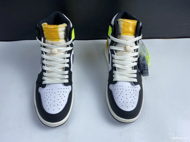 Retro 'Volt High Air Jordan  555088-118 Gold' 1 OG 1215